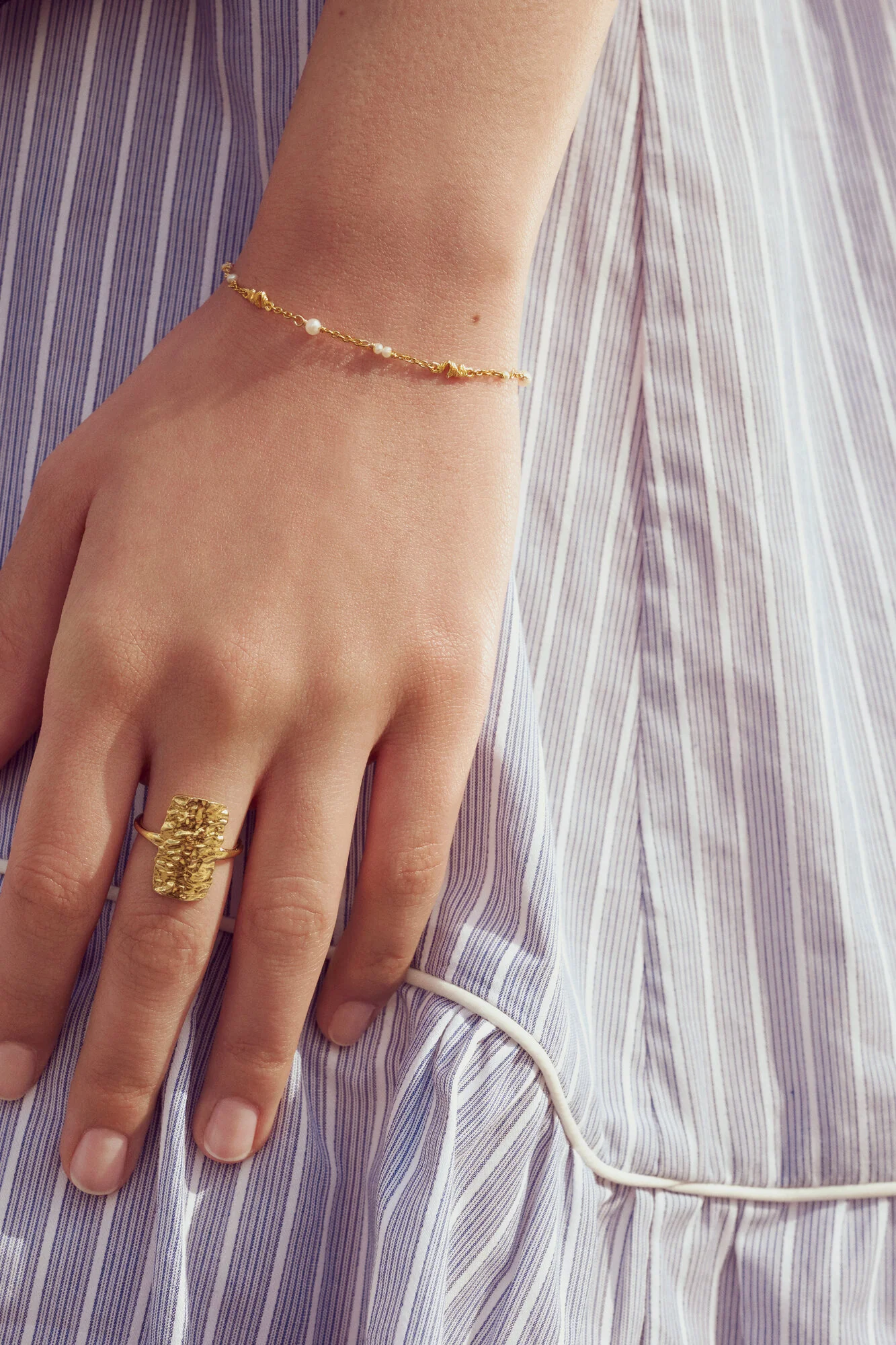 Cuesta ring  - forgyldt - Image 2