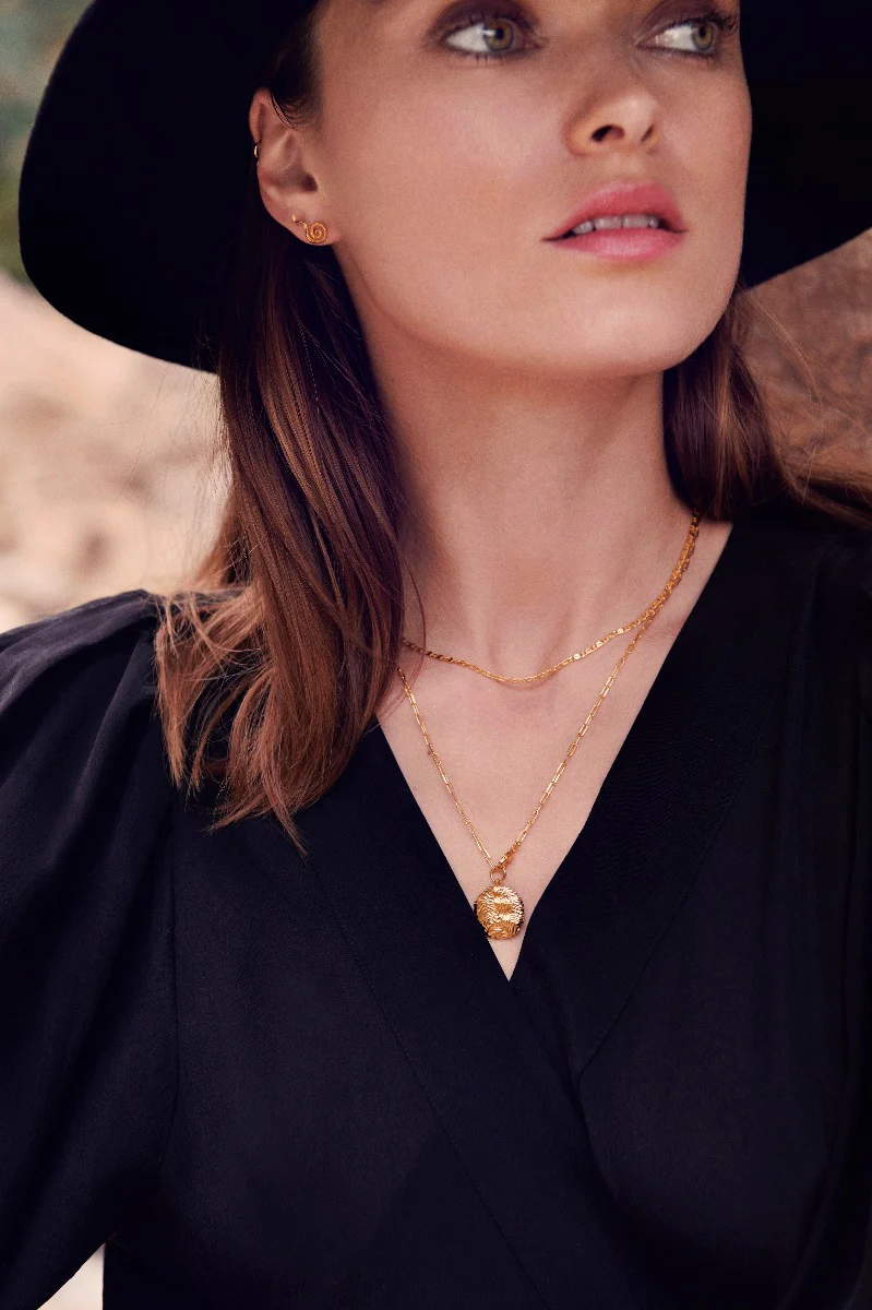 Eva Choker Halskæde - Forgyldt - Image 5