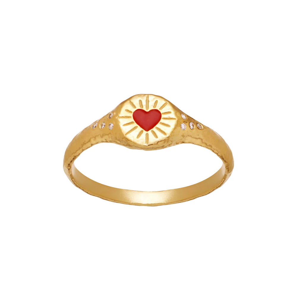 Hayali Ring - Guldfarvet