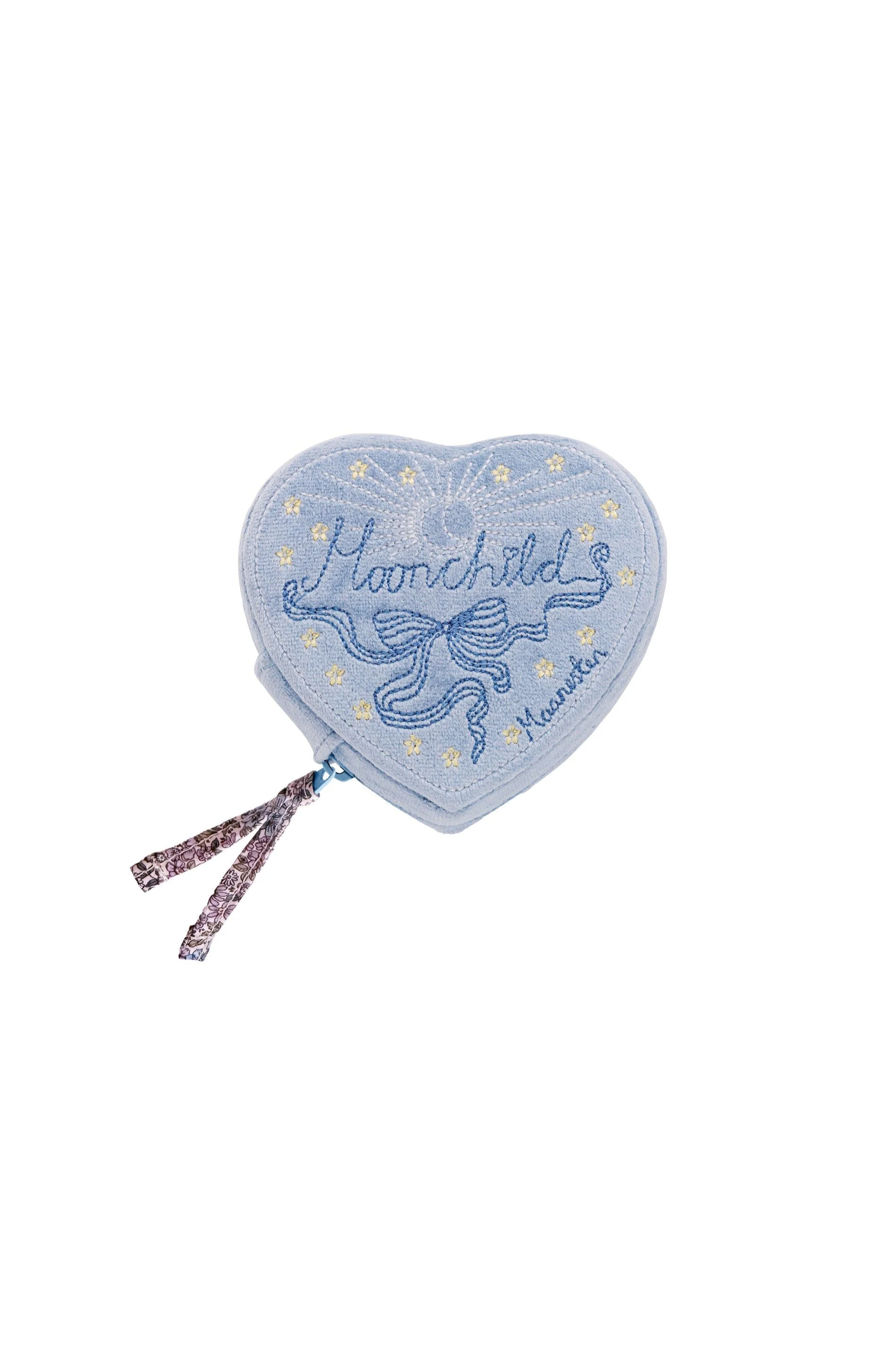Heart smykkeskrin - Sky blue - Image 3
