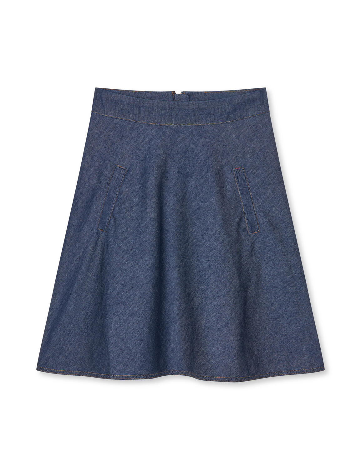 Air Stelly denimnederdel - Mid Blue Denim