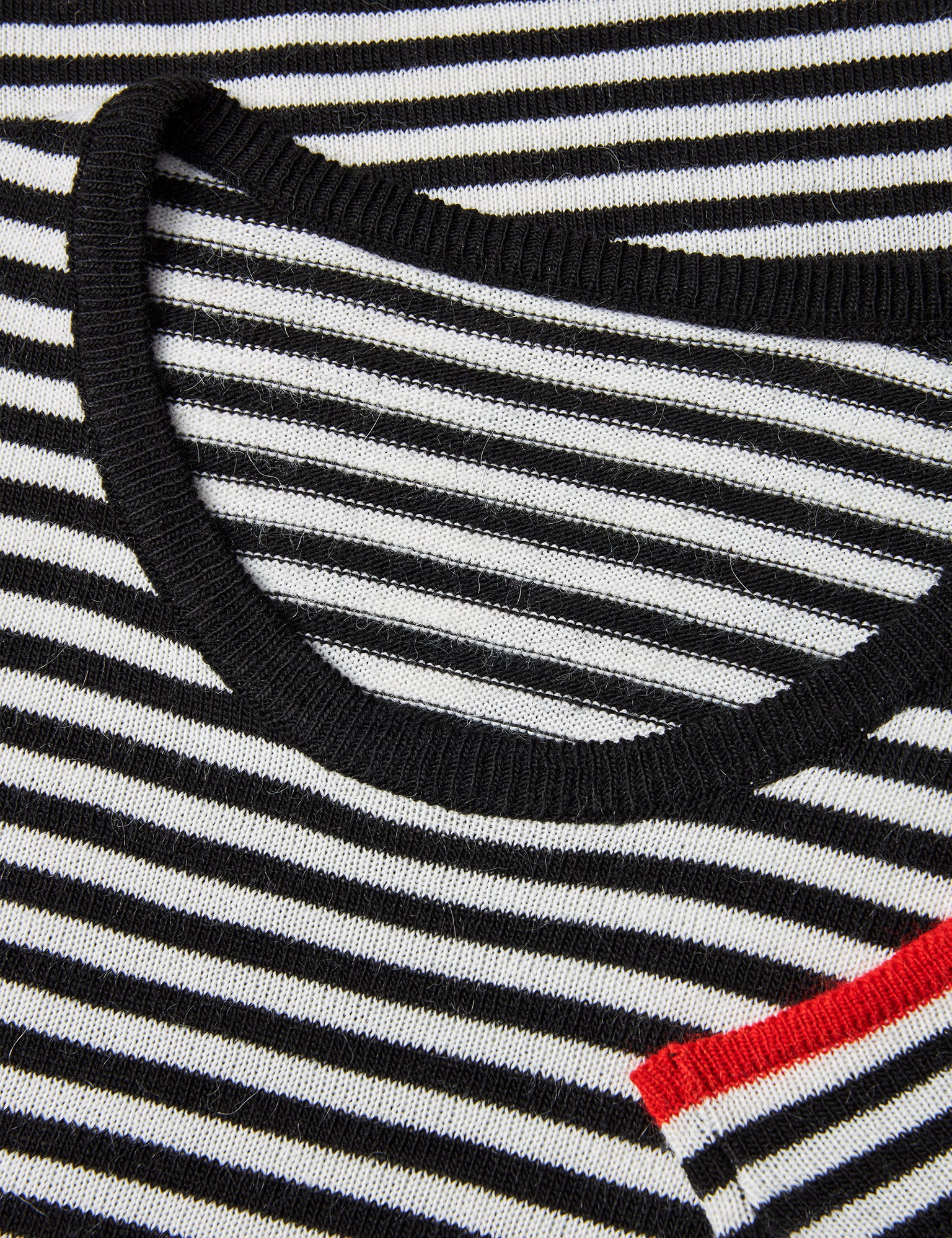 One Stripe Ellis striktrøje - Black/Ecru - Image 3