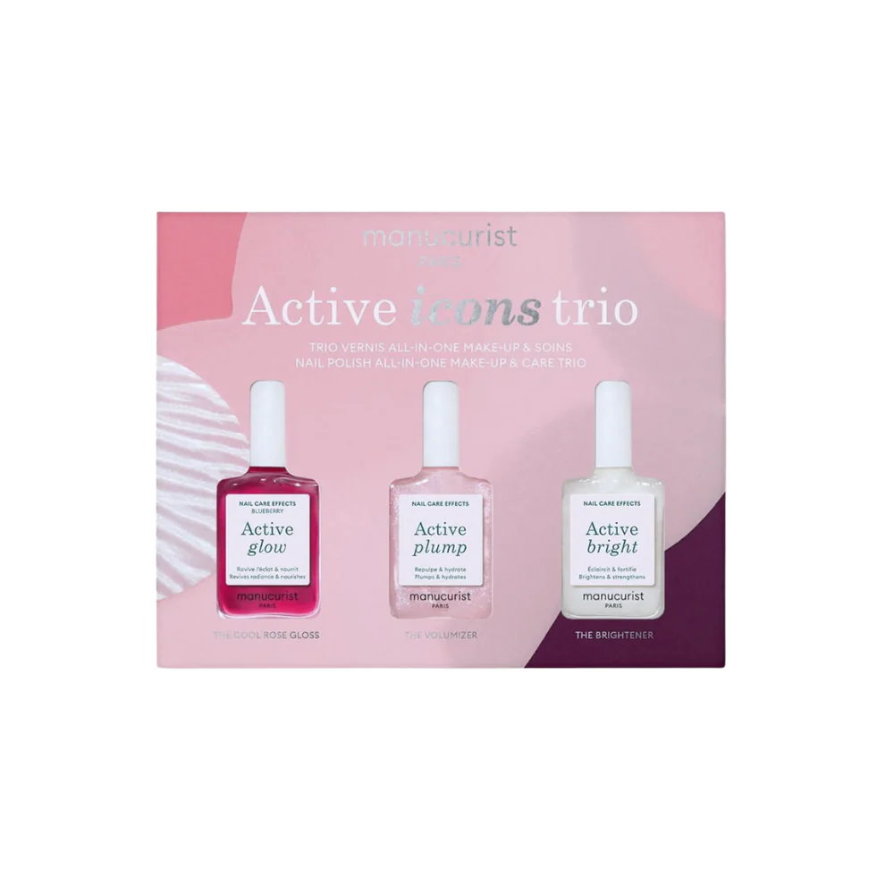 Active Icons Trio neglelak - 3 stk