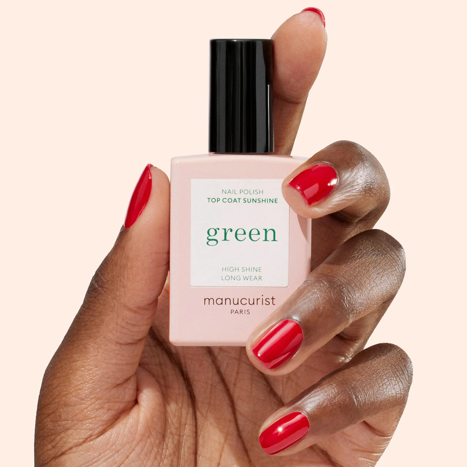 Green Nail Sunshine Topcoat - 15 ml - Image 2