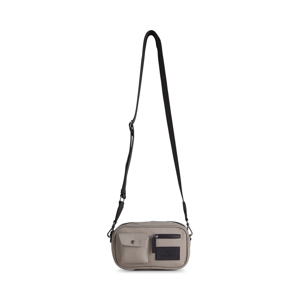 DarlaMBG Recycled crossbodytaske, small - Grey Taupe/sort - Image 3