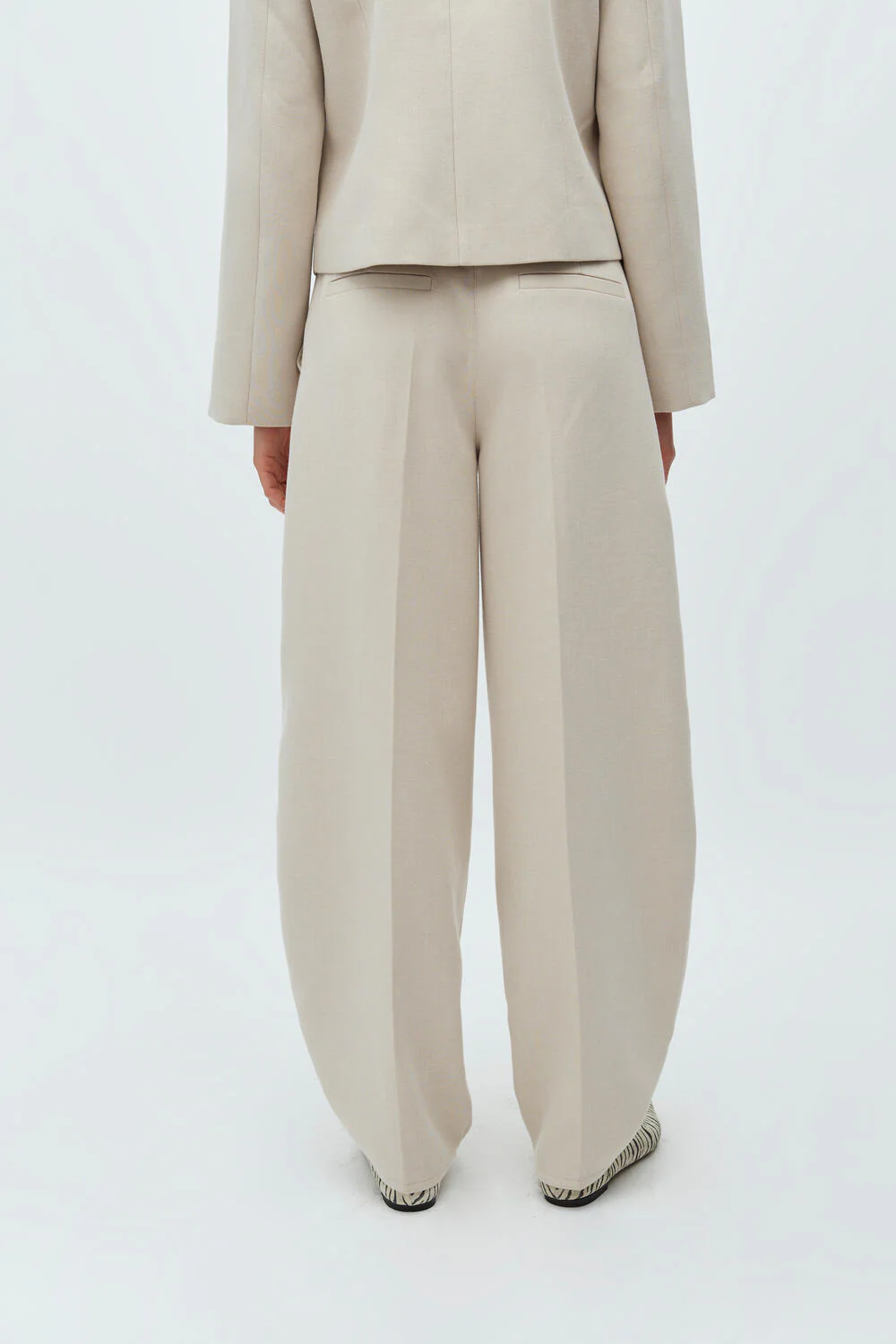 Bodil habitbukser - U71 Spring Brown Melange - Image 4