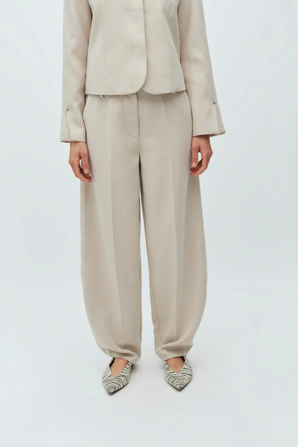 Bodil habitbukser - U71 Spring Brown Melange - Image 6