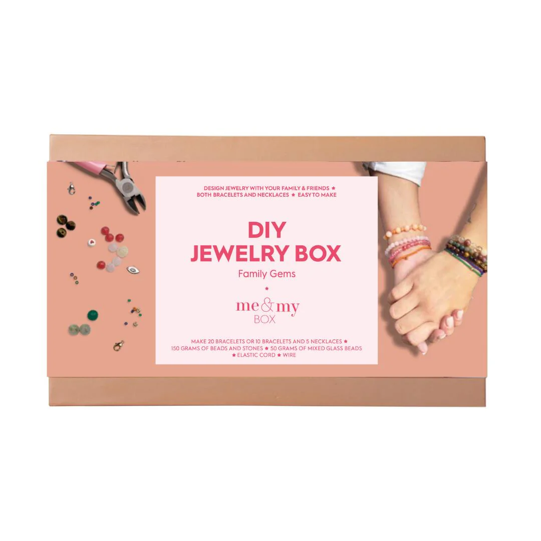 Family Gems DIY smykkebox - forgyldt