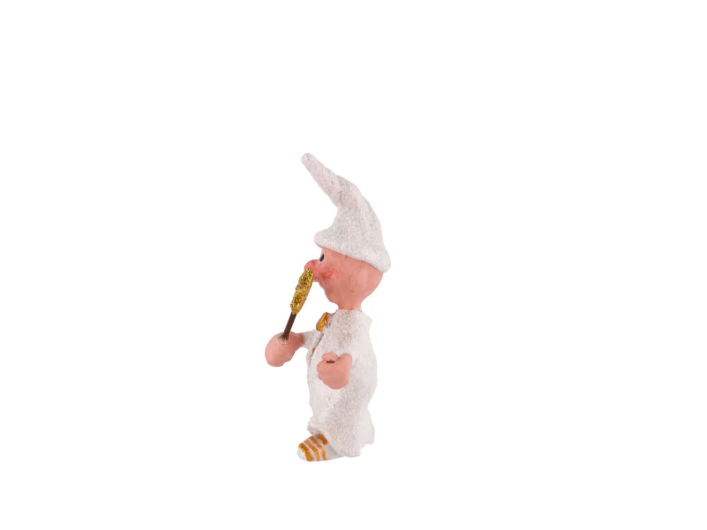 Lovely Luciadreng Med Stjernestav figur - H12 cm. - Image 4