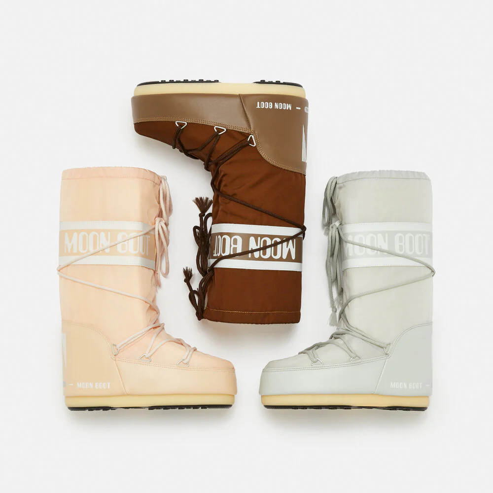 Icon High Nylon støvler - Shitake - Image 3