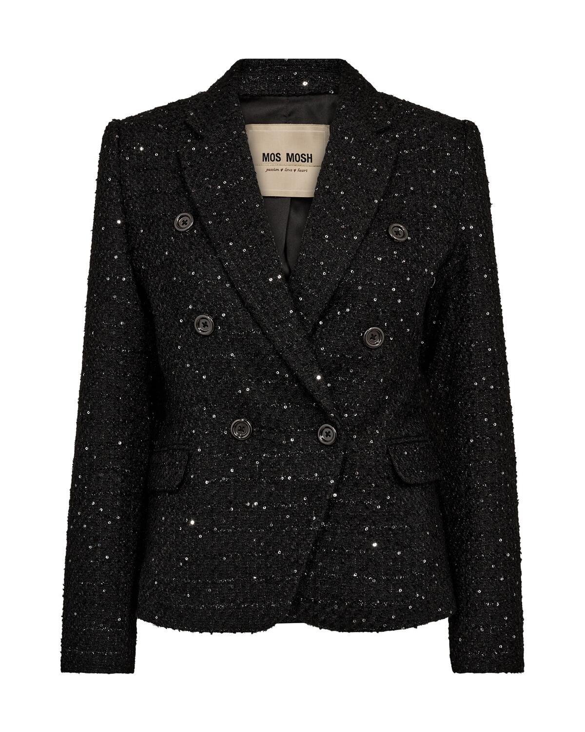 Belize Bouce blazer - sort/glitter - Image 2