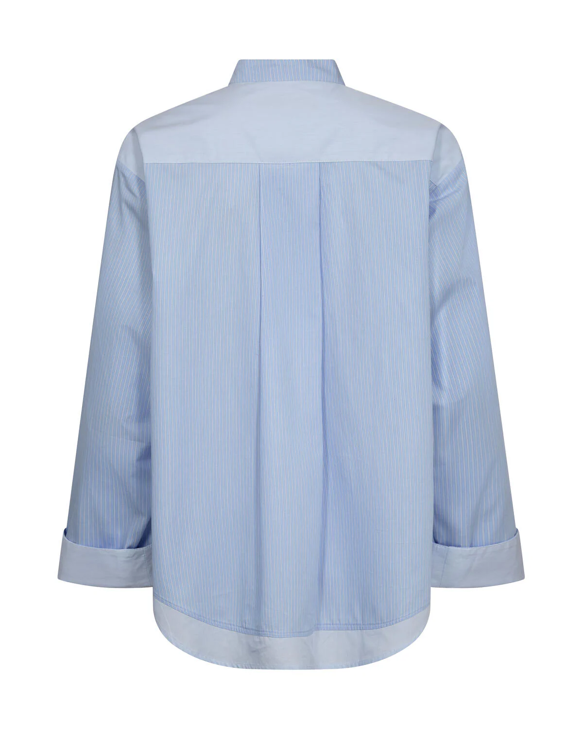 Bronwyn Stripe skjorte – Brunnera Blue - Image 5