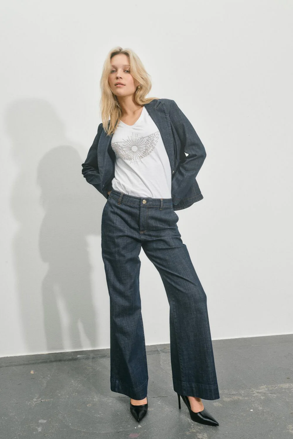 Diane Nippon blazer - mørkeblå - Image 2