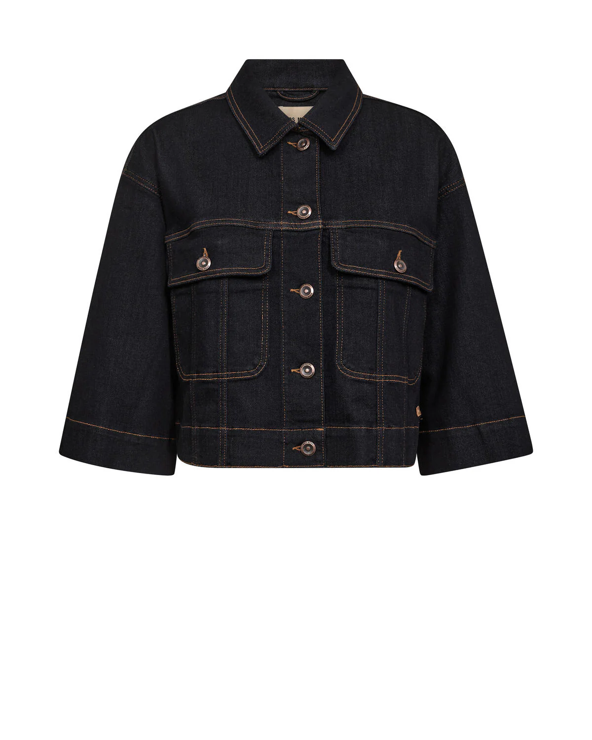 Penn Deluxe denimjakke - Dark Blue - Image 2