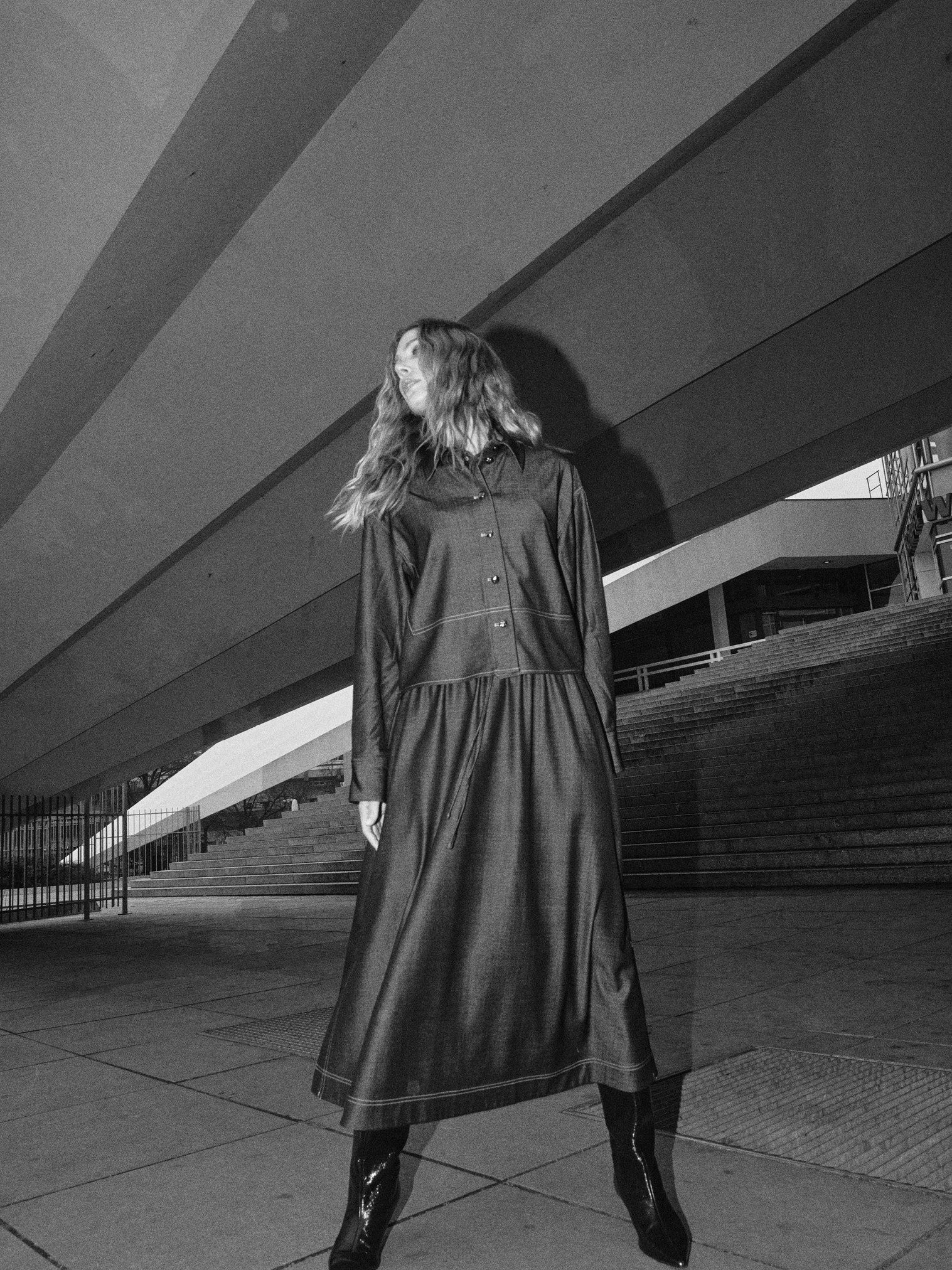 Poy Cilla nederdel - sort - Image 8