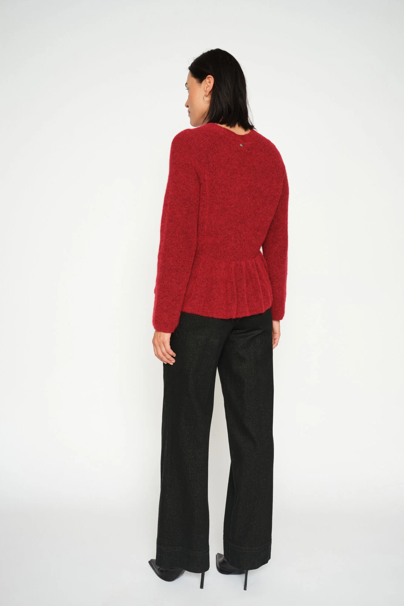 Soey Shimmer jeans - sort/glitter - Image 3