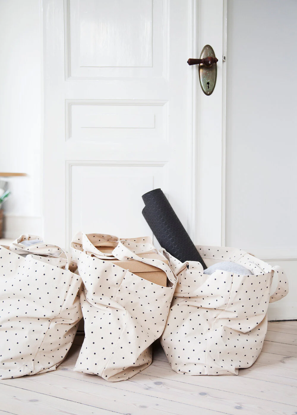 Big dot shopper - Ecru/black - Image 3