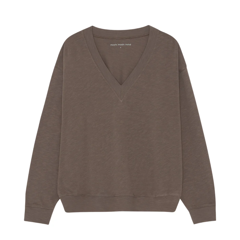 Inhale sweatshirt - Stone Brown - Image 2