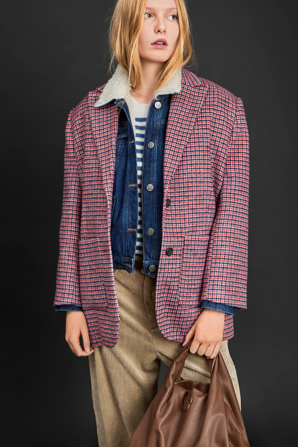 Aketta blazer - rød - Image 7