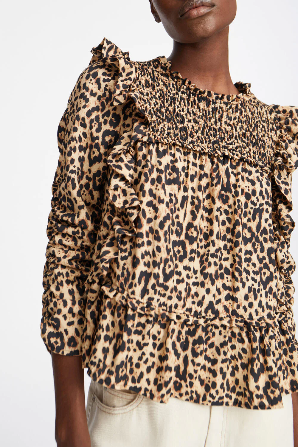 Crisp bluse - Camel - Image 7