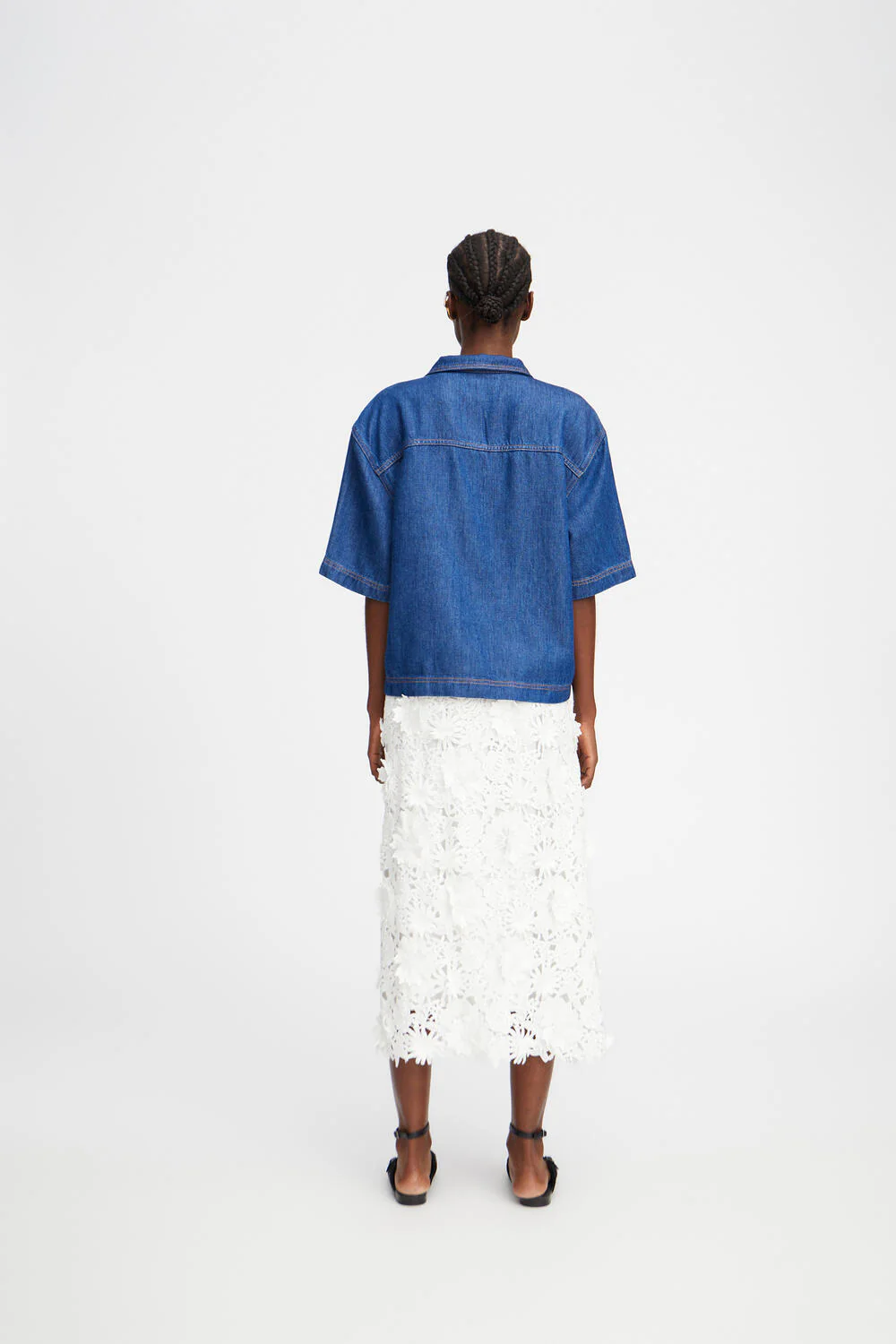 Phor denimskjorte - blå - Image 7