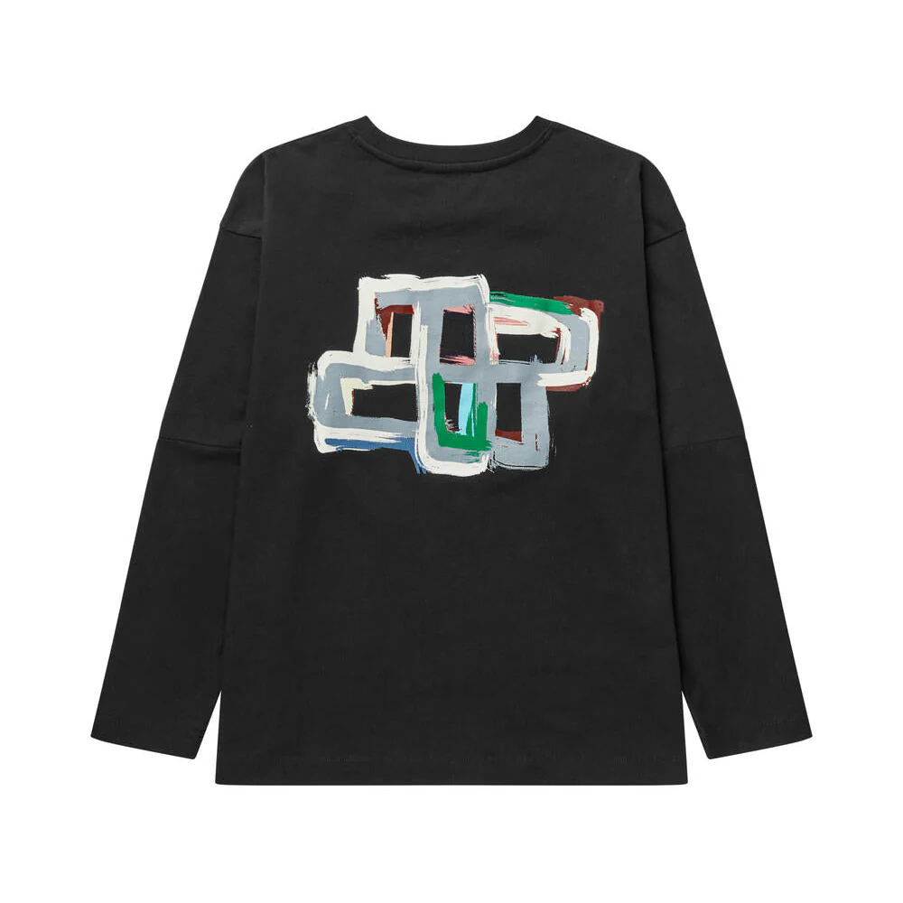 Roomu langærmet t-shirt - sort - Image 6