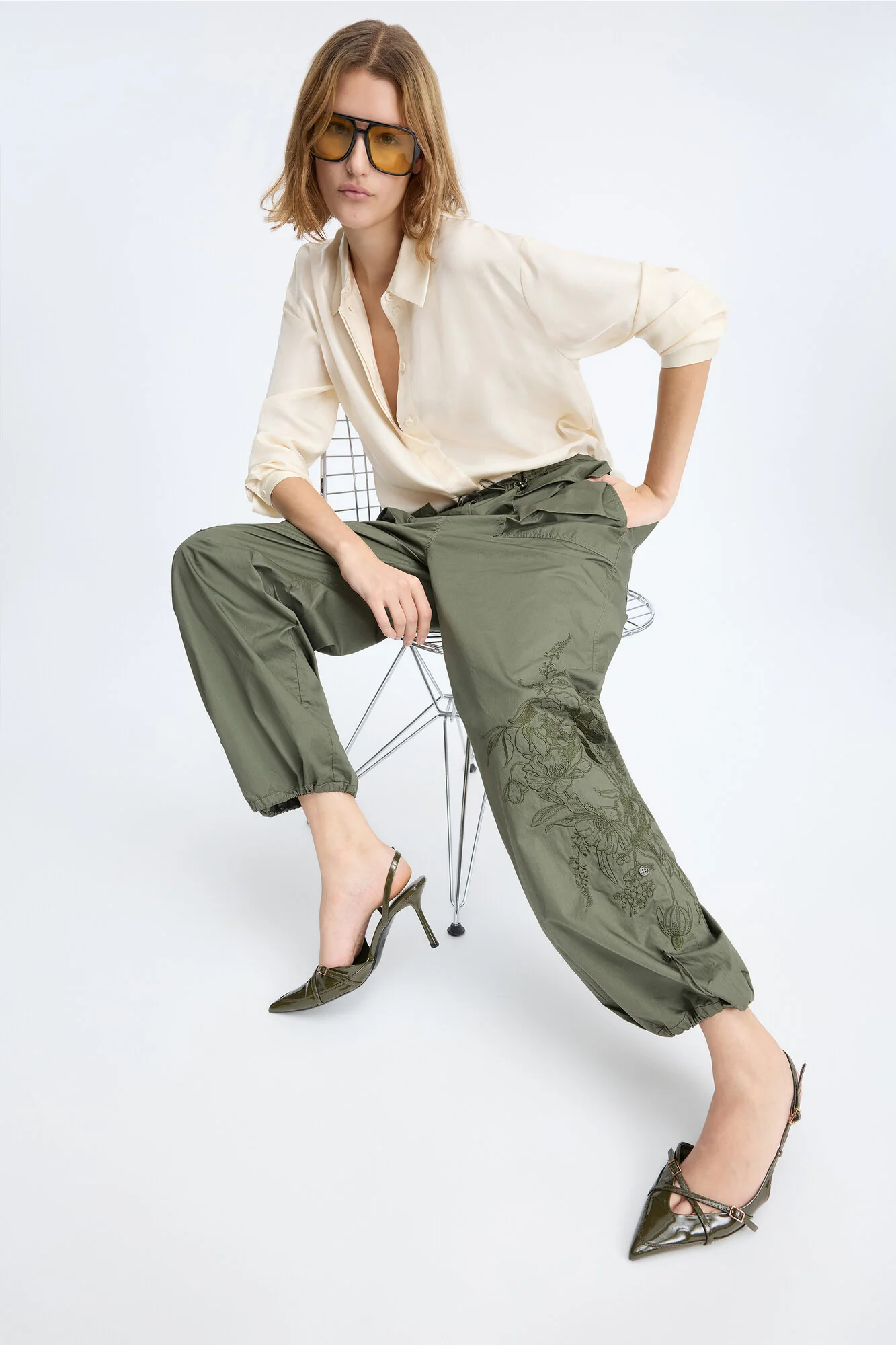 Unform bukser - Army - Image 4