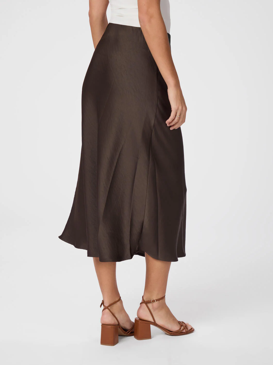 Bovary nederdel - Dark Brown - Image 4