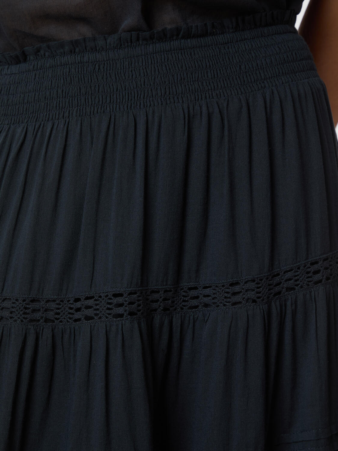 Felicia S Voile nederdel - navy - Image 6