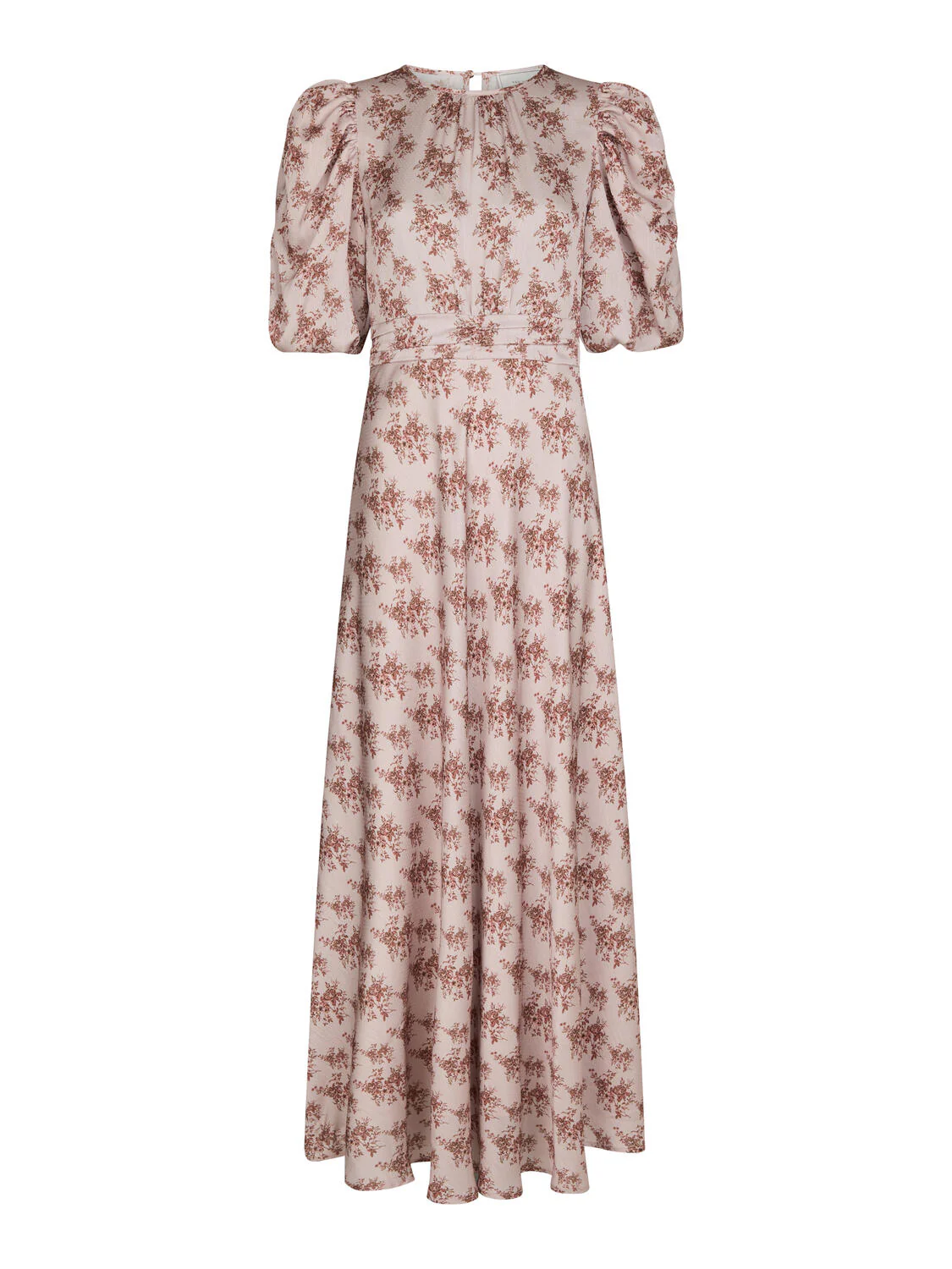 Kikka Wild Rose lang kjole - Dusty Rose - Image 2