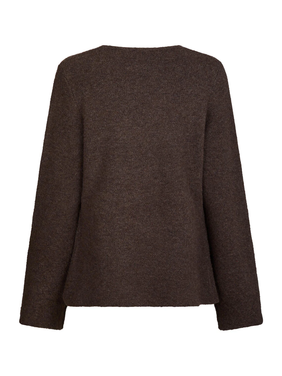 Marie Louise cardigan - Brown Melange - Image 6