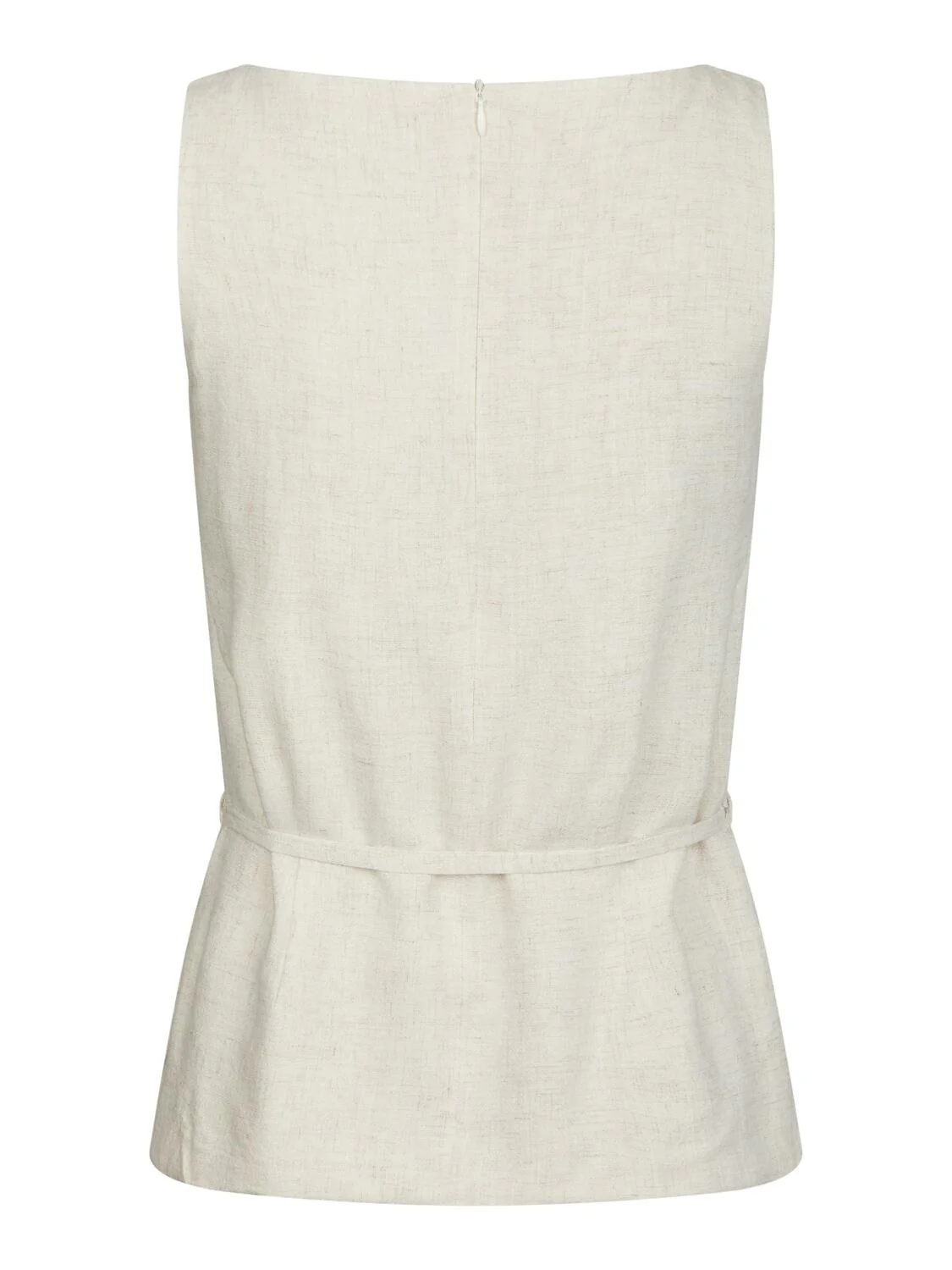Nassa Linen hørtop - Natural - Image 4