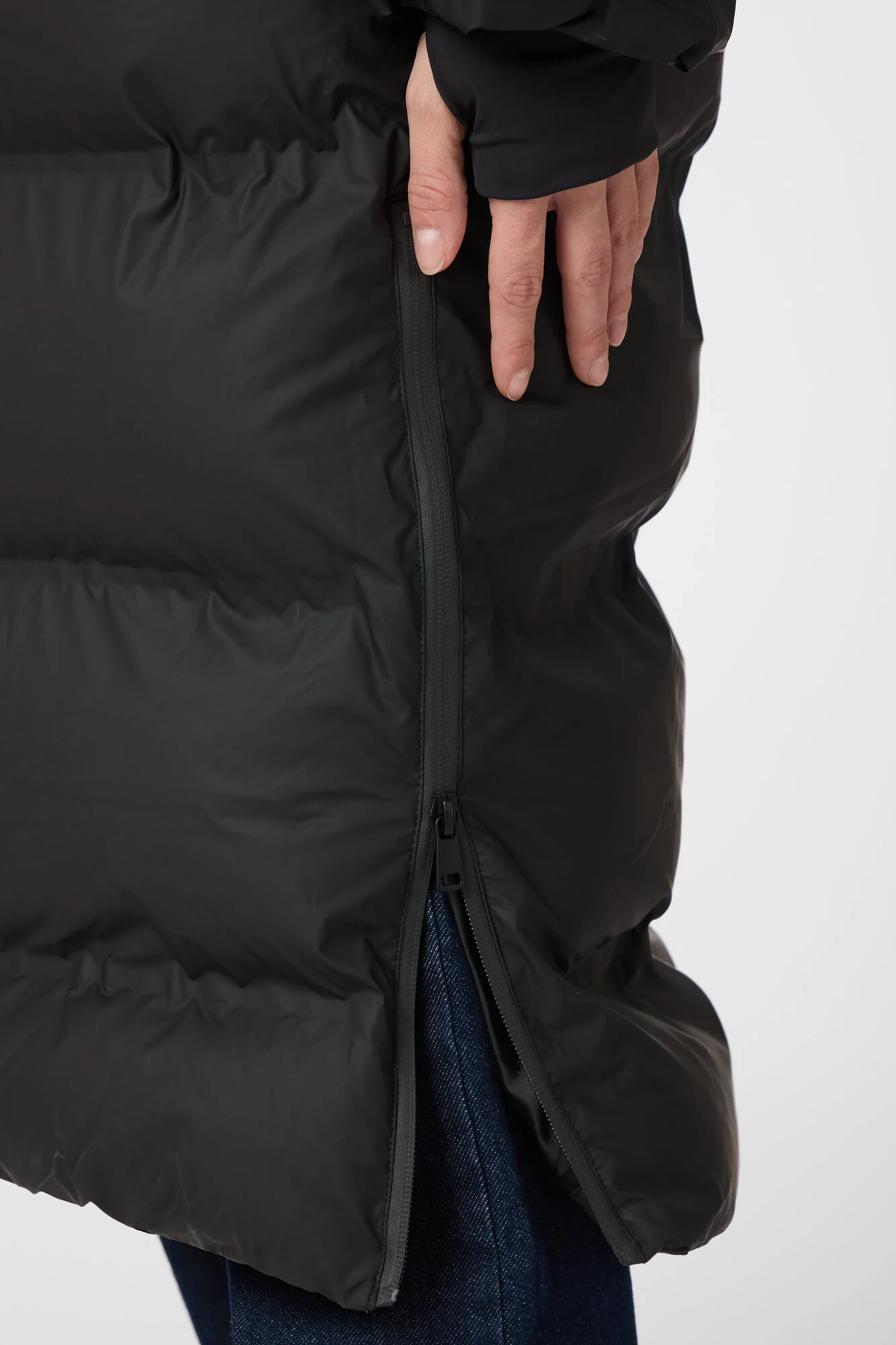 Viviana Puffer dunjakke - Sort - Image 5