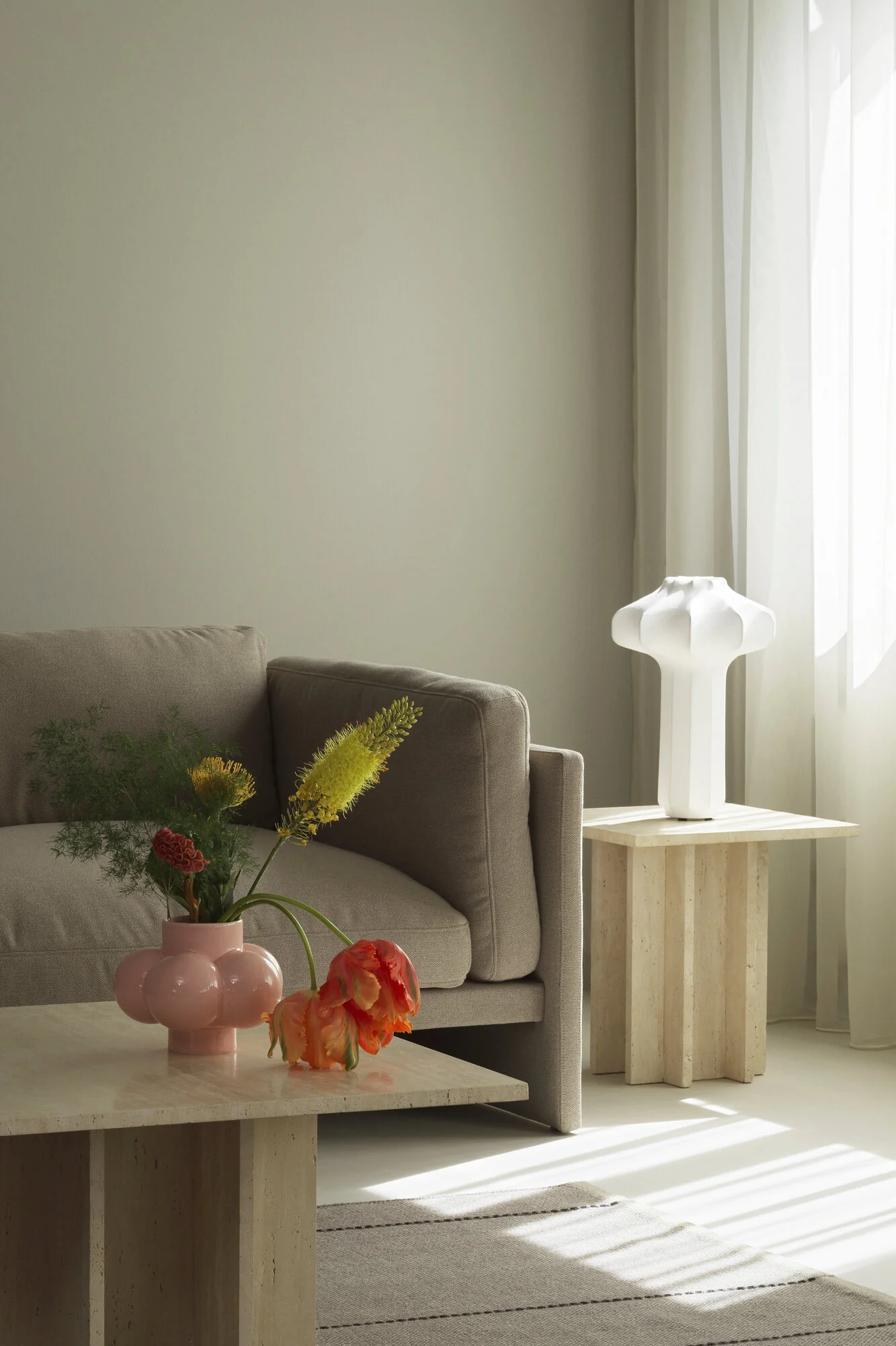 Deko object B4 vase, Soft Pink - H17 cm. - Image 3