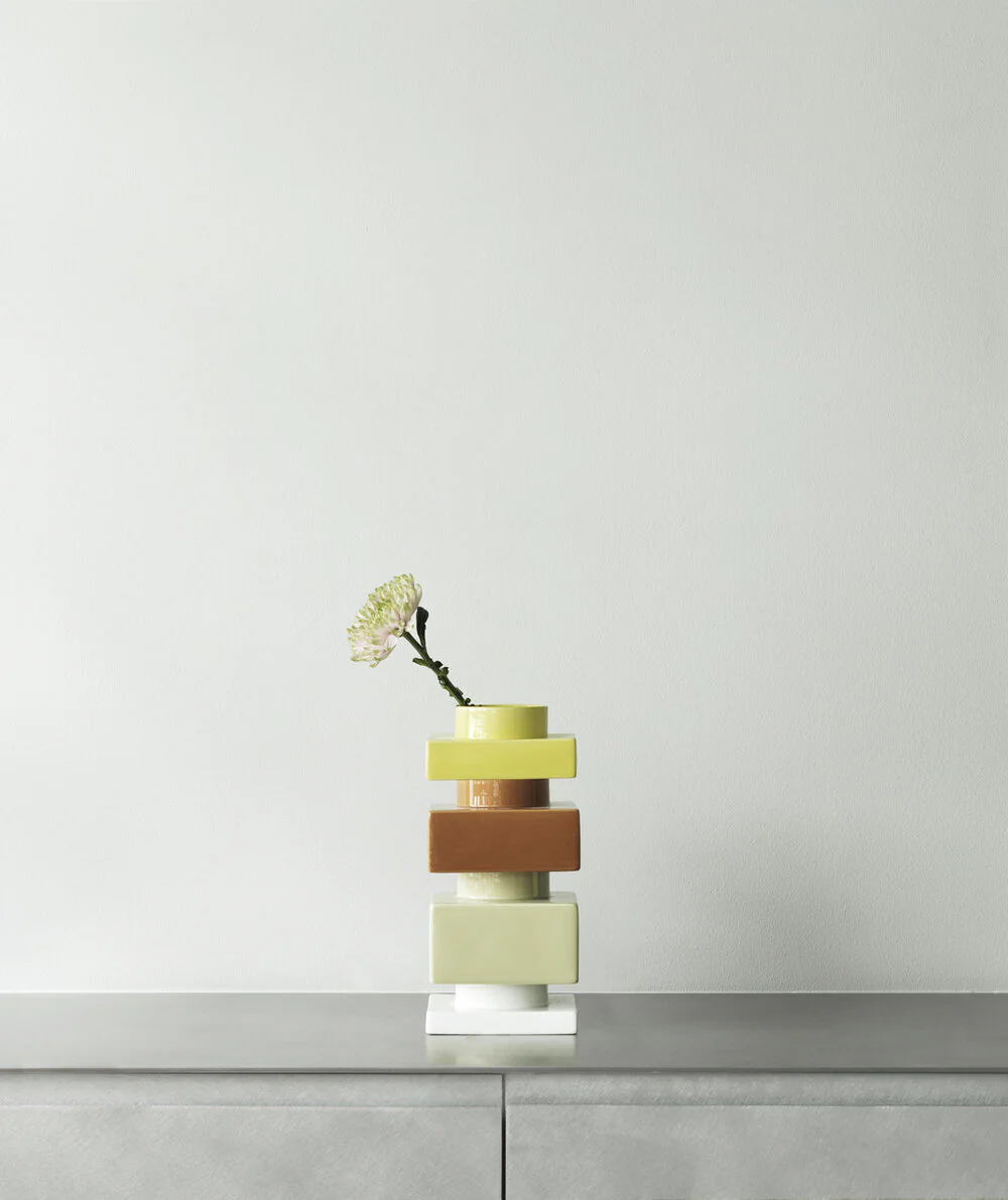 Deko objects lille vase, Lemon - H12 cm. - Image 2