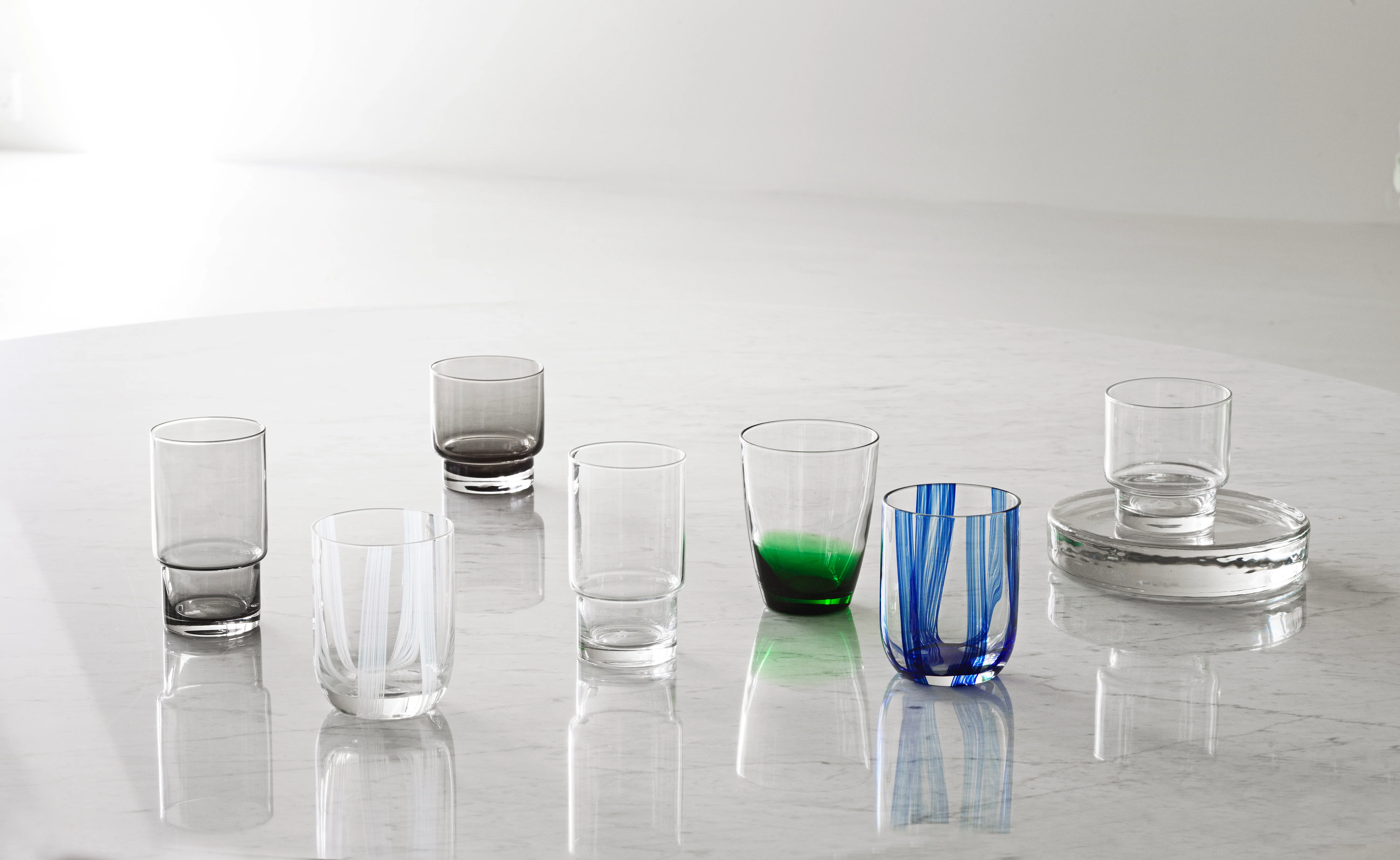Hue glas, grøn - 33,5 cl. - Image 3