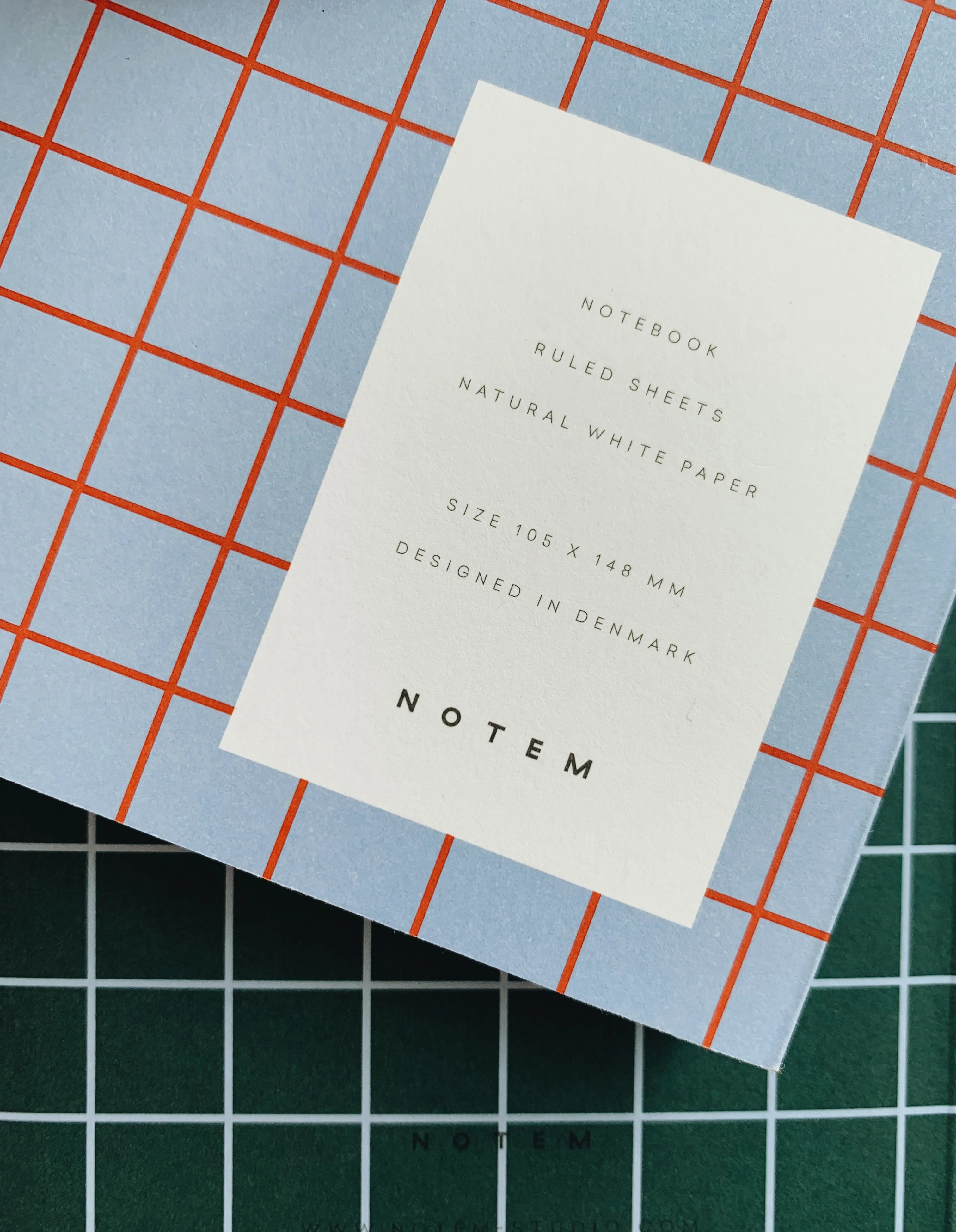 UMA Flat Lay notesbog, small - Light Blue - Image 5