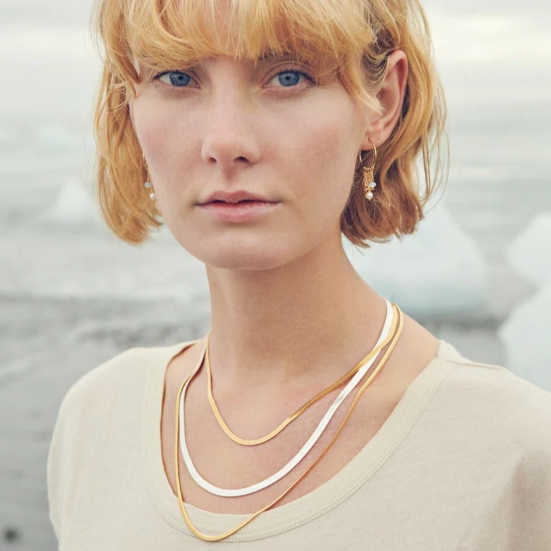 Thelma halskæde - forgyldt - Image 2