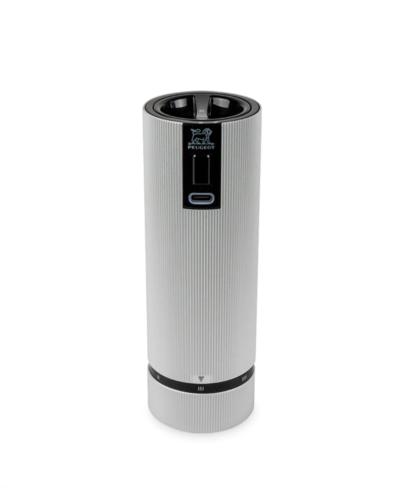 Line US elektrisk saltkværn, aluminium - 15 cm.