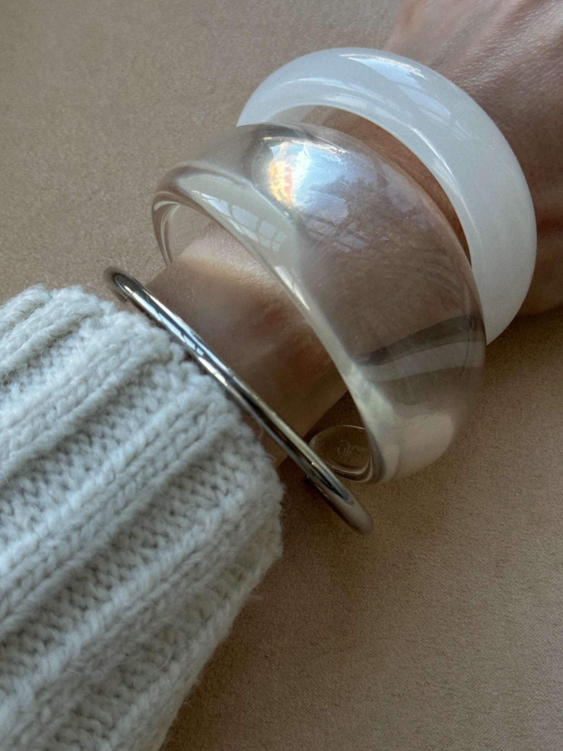 Asha armbånd - Ivory - Image 2