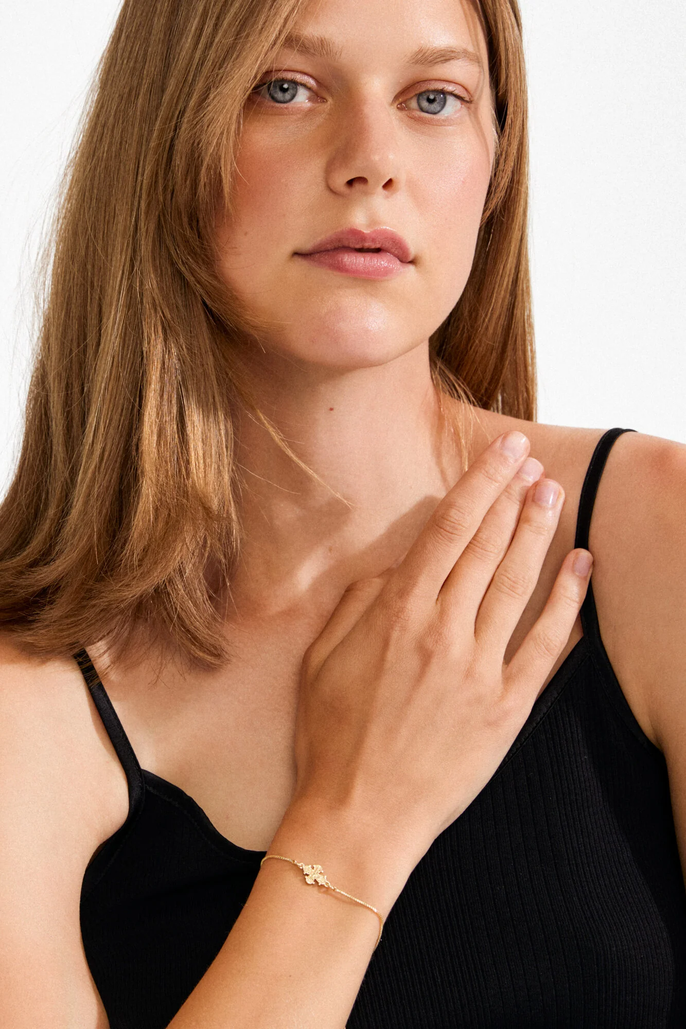 Dagmar armbånd - forgyldt - Image 3
