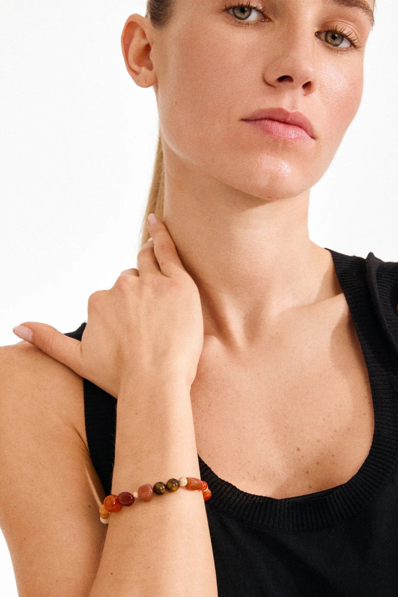Iris armbånd - red/multi - Image 3