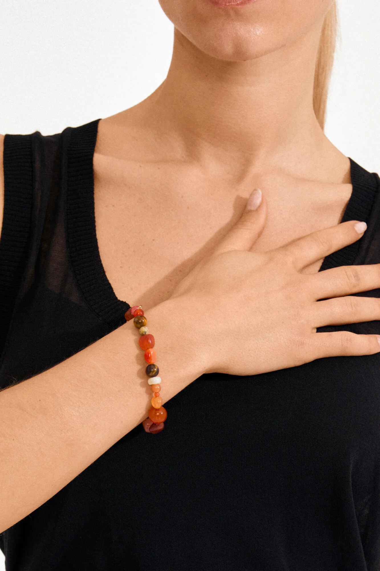 Iris armbånd - red/multi - Image 4
