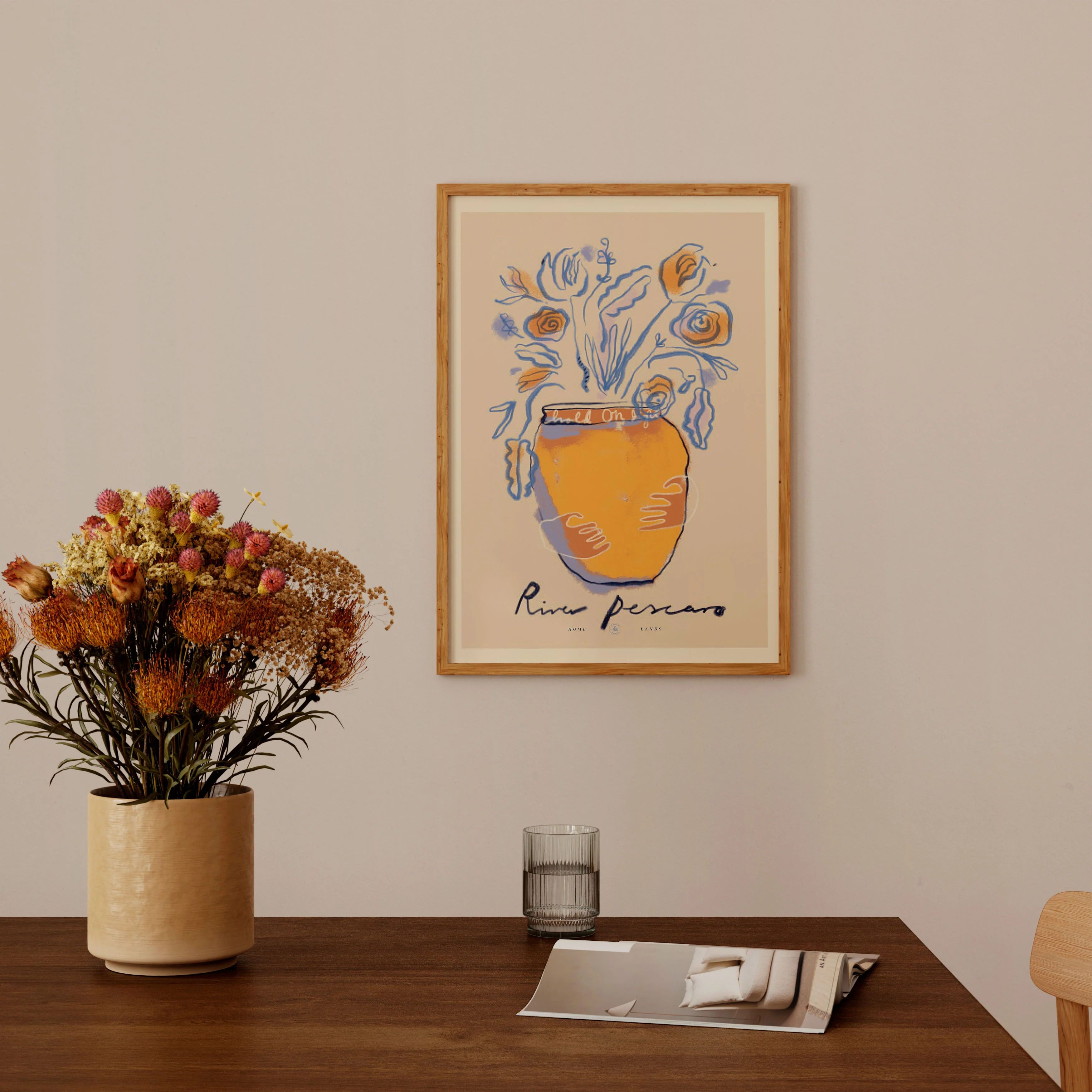 Das Rotes Rabbit River Pescaro plakat - 30x40 cm. - Image 2