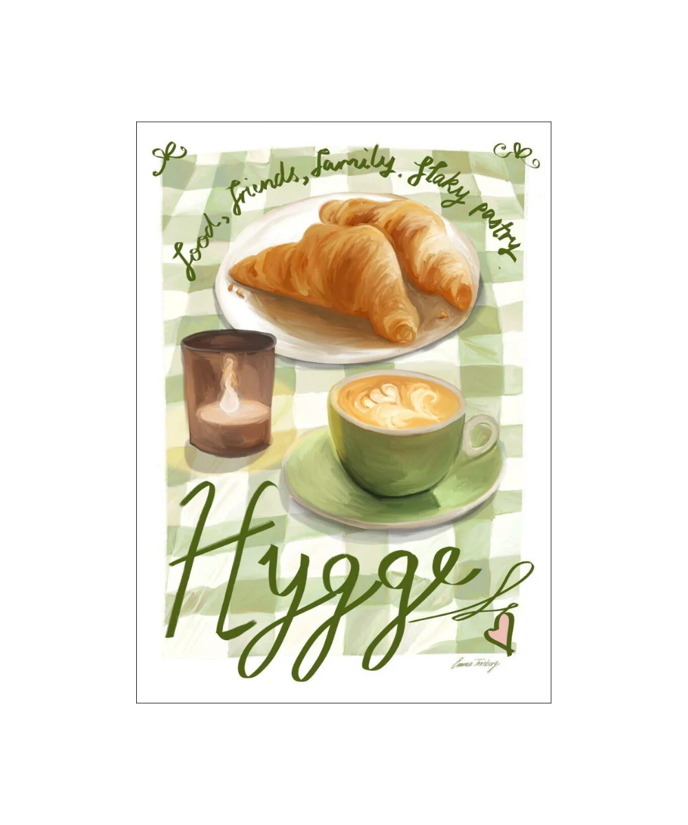 Emma Forsberg Hygge plakat - A5