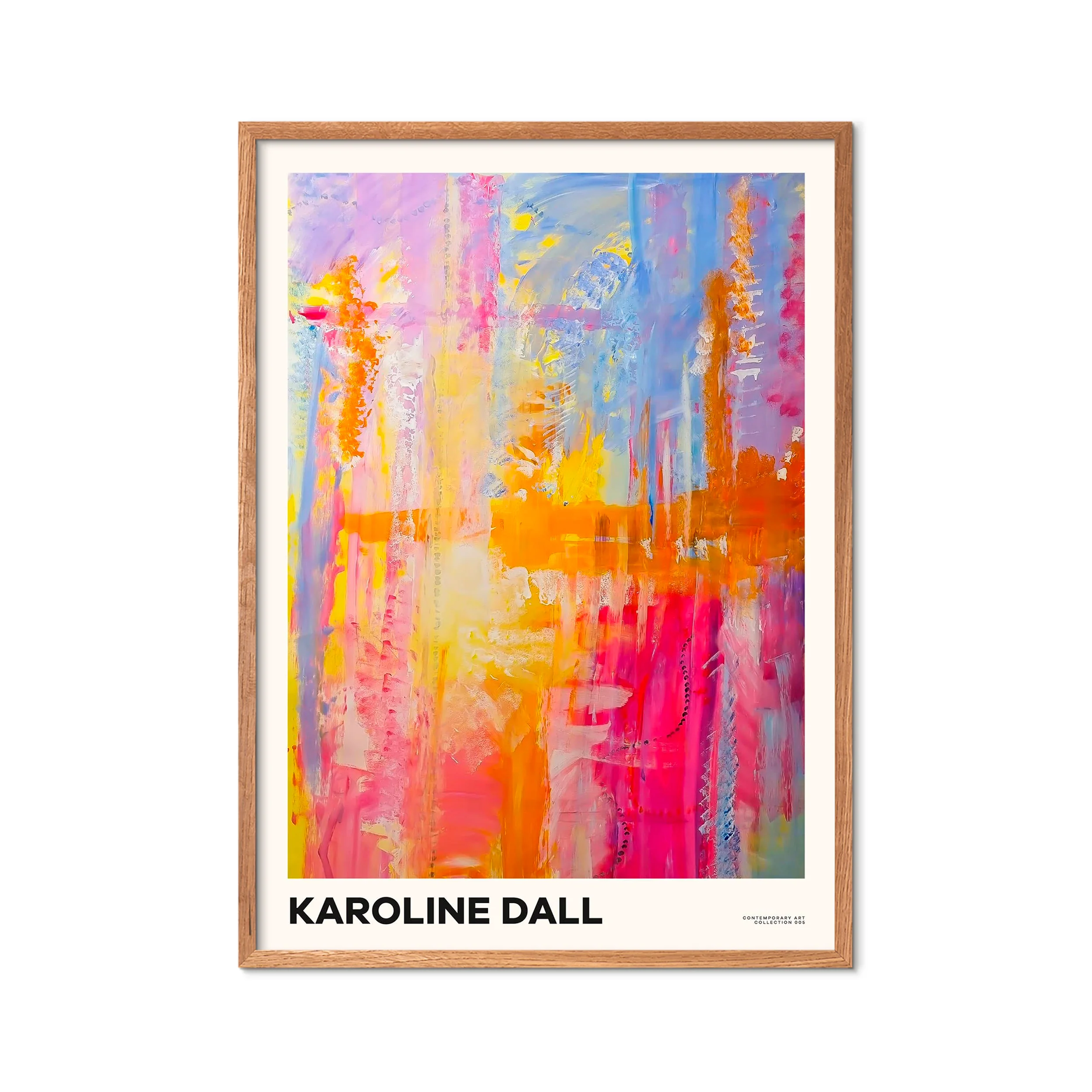 Karoline Dall plakat - Contemporary Art Collection 05 - Image 3
