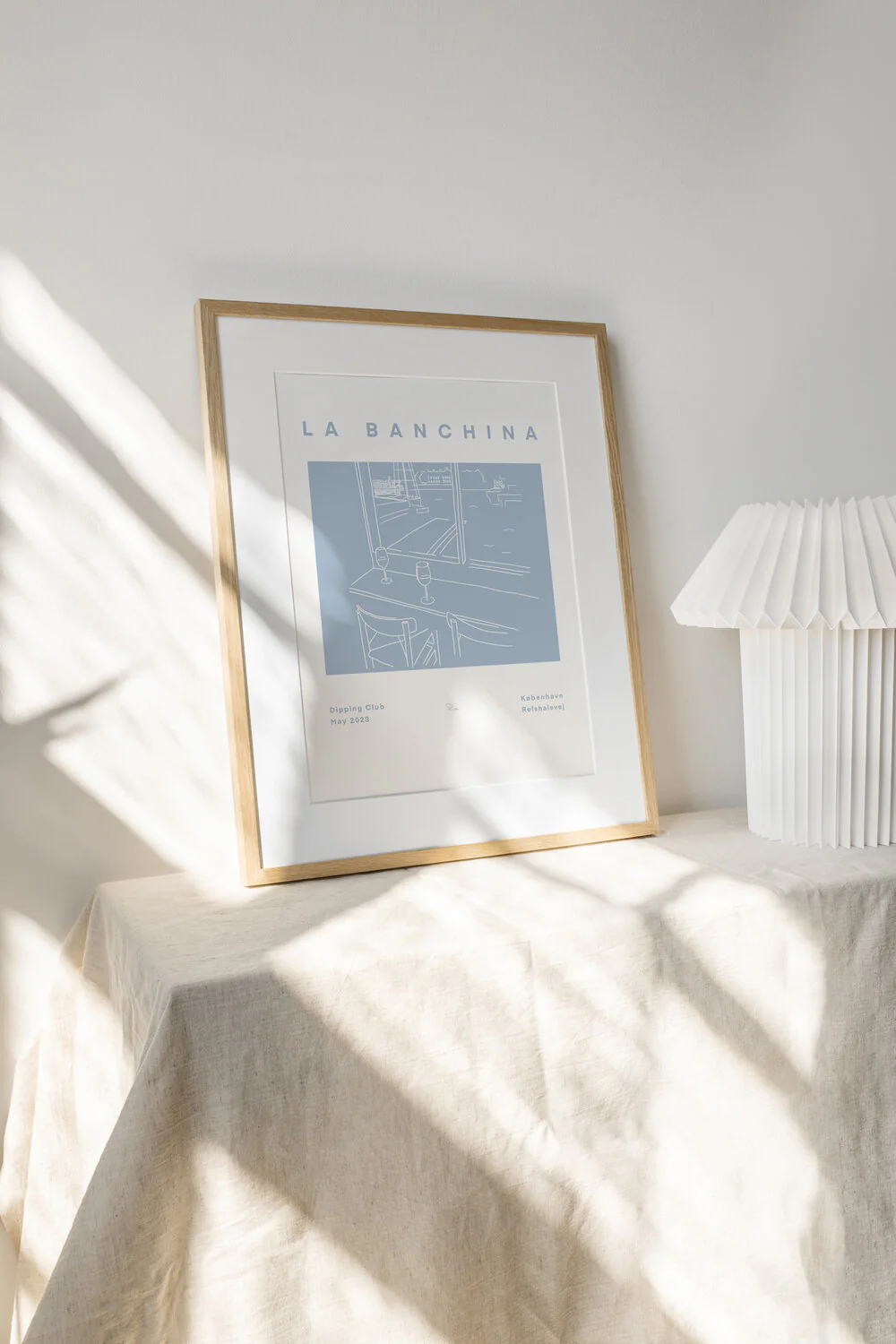 La Banchina No.1 plakat, blå - 30x40 cm - Image 2