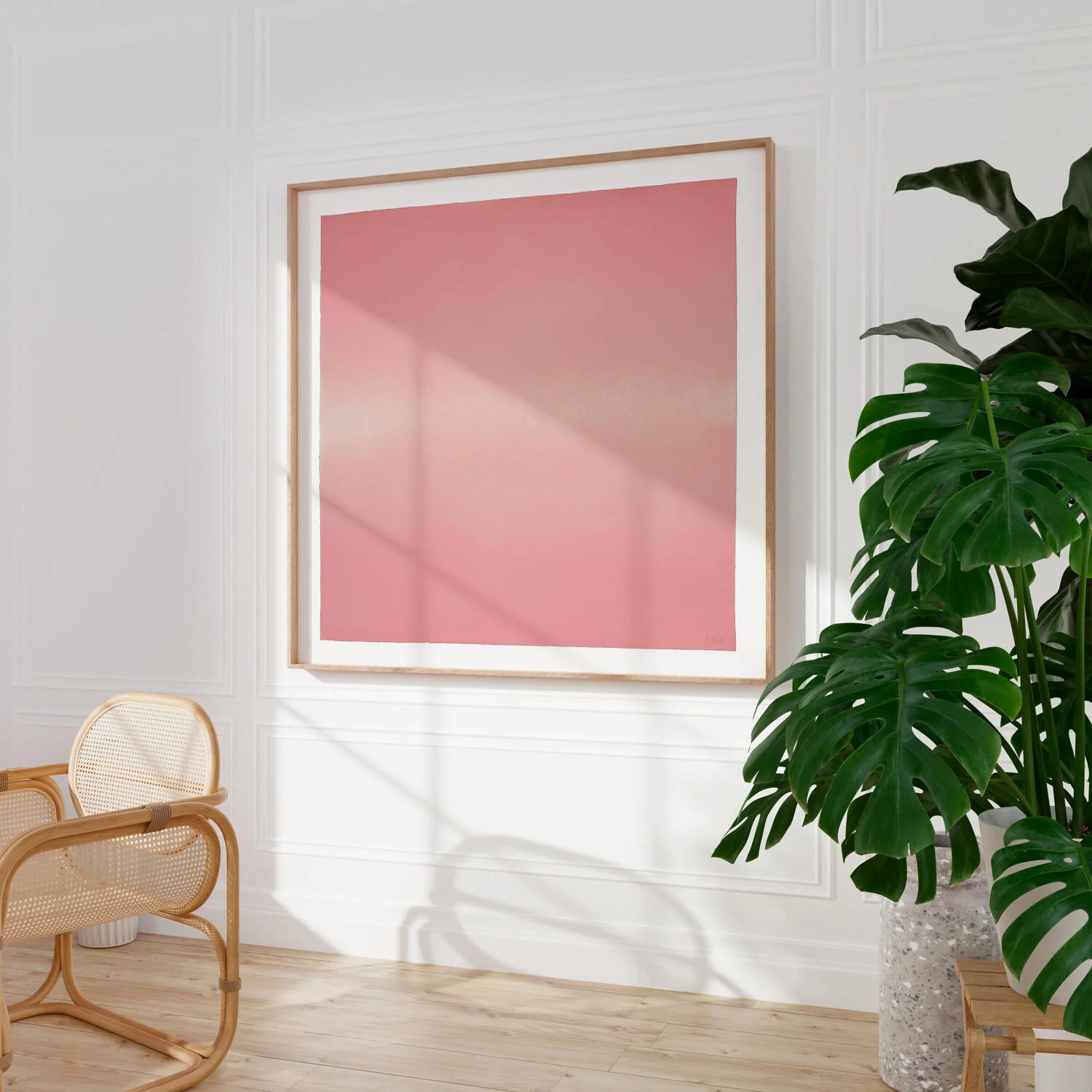 The Poster Club x Anne Nowak Pink Interstellar plakat - Image 3