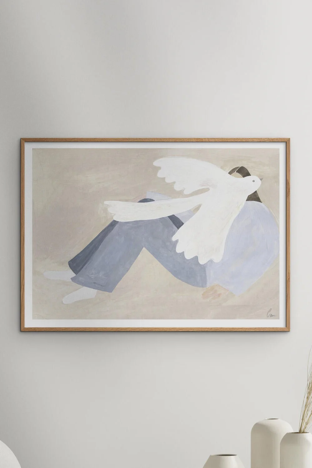 The Poster Club x Clara Schicketanz Bright Bird plakat - 50x70 cm. - Image 2