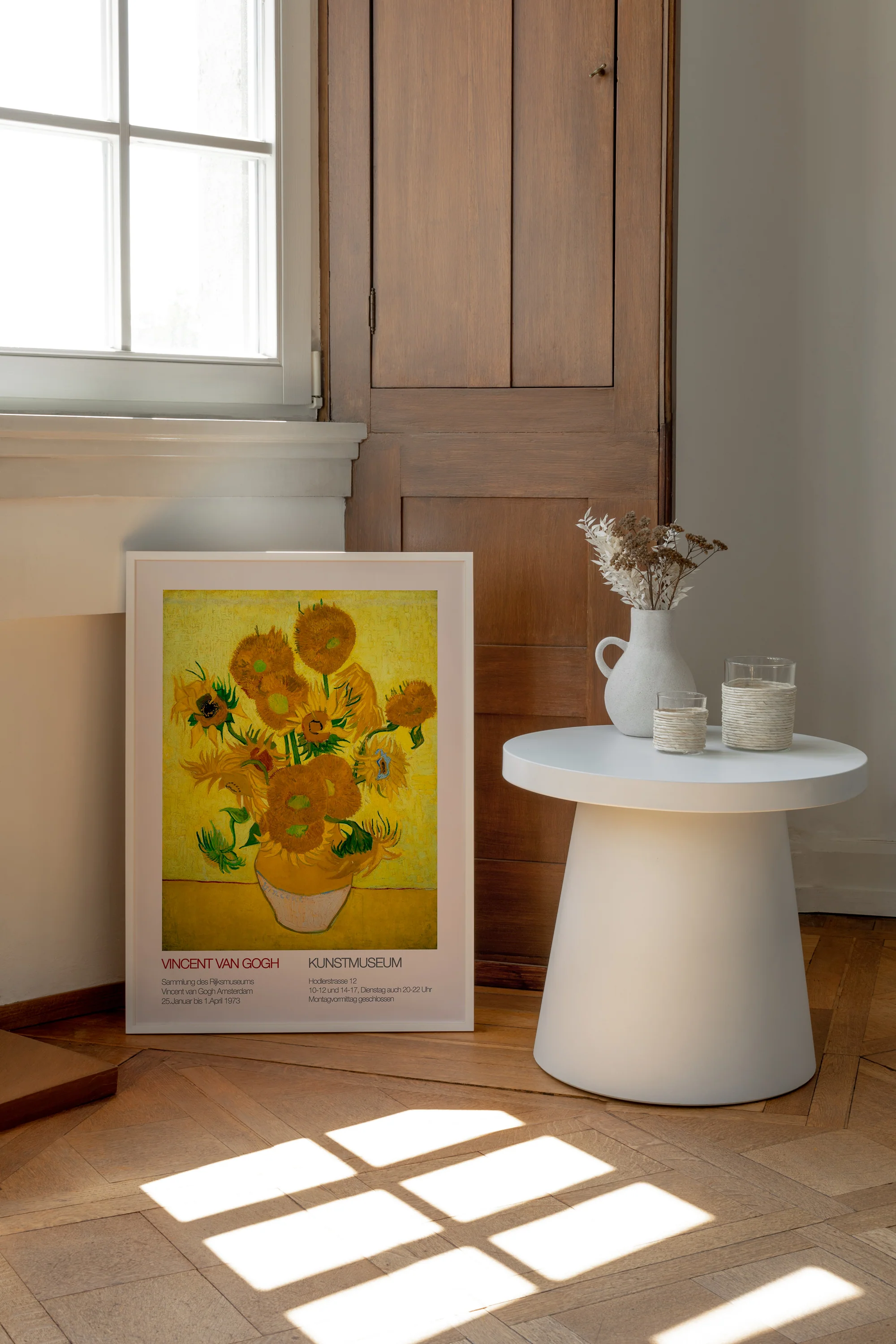 Vincent van Gogh x PSTR Studio plakat, Sunflowers - 30x40 cm. - Image 3